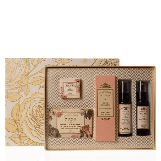 Kama AyuBoxrveda Rose Essential Gift