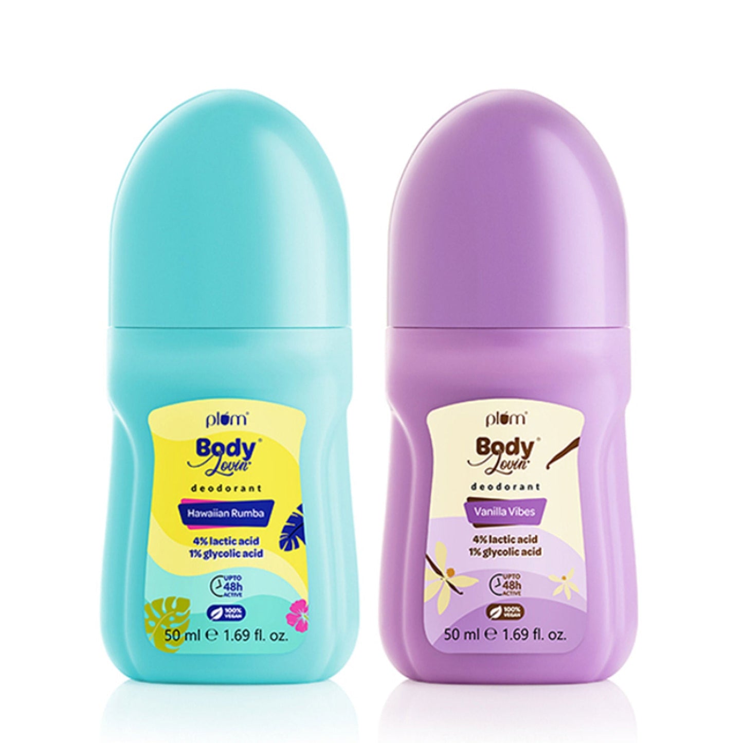 Plum BodyLovin' Beaches & Bakeries Deodrant Roll-On Duo