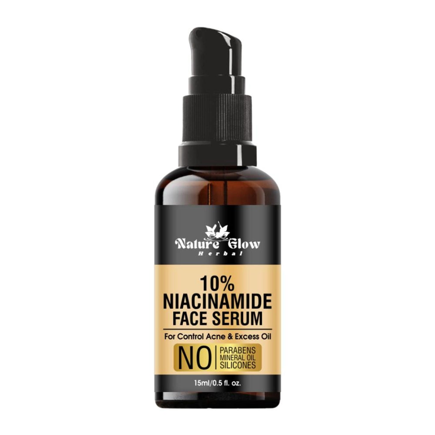 Nature Glow Herbal 10% Niacinamide Face Serum