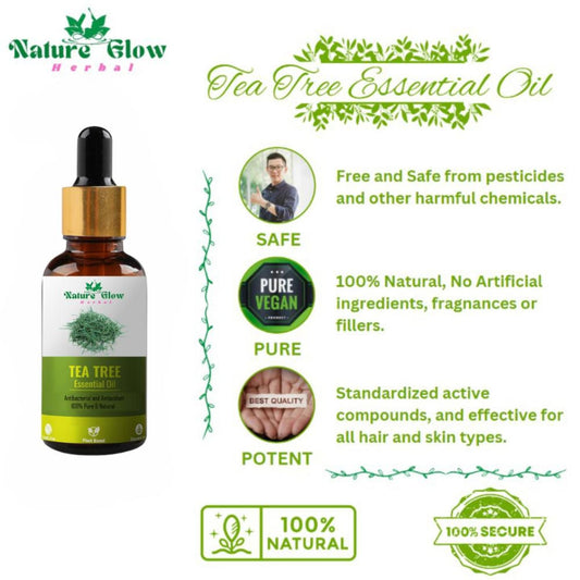 Nature Glow Herbal Nature Tea Tree Essential Oil