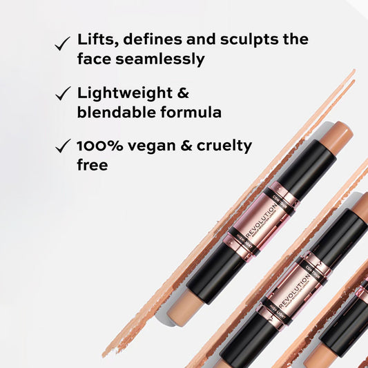 Makeup Revolution Fast Base Contour Stick - Light