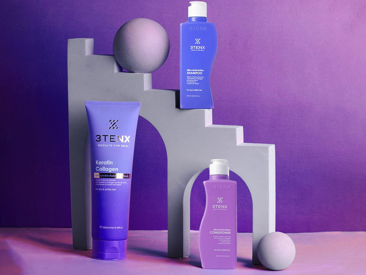 3Tenx Ultimate Revitalize Shampoo For Dry & Brittle Hair