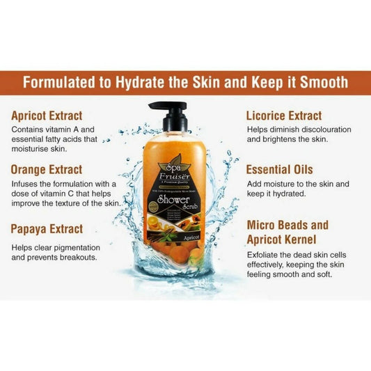 Fruiser Shower Scrub With Apricot