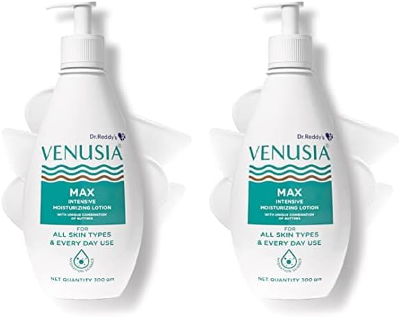 Venusia Max Luxury Moisturizing Lotion for Dry Skin, 300g