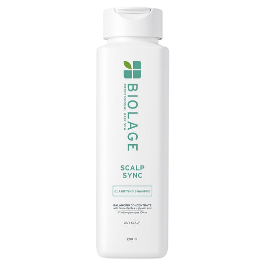 Biolage Scalp Sync Clarifying Shampoo, Soothed and Hydrated Scalp for up to 72 hours*, Enriched with Fermented Tea & Glycolic Acid, for Men and Women, Vegan & Cruelty-Free