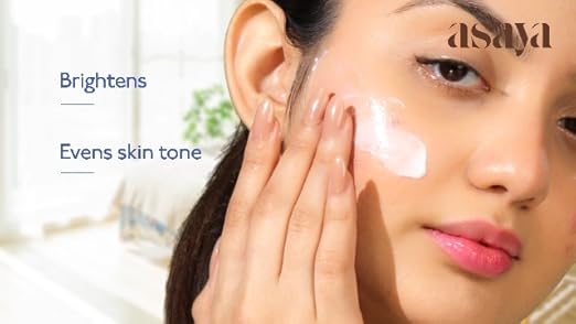 ASAYA | Spot Light Depigmenting Sunscreen SPF 50 PA++++ | In-VIVO Tested | Niacinamide + Licorice Extract | Oil-Free, No White Cast, Daily Sunscreen For All Skin Types | 50 g