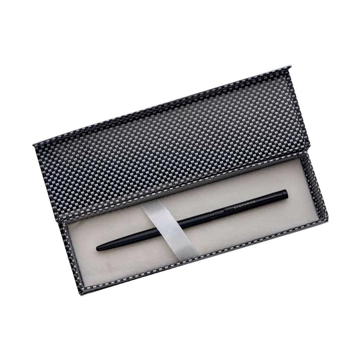 Submarine 920 Slim Premium Metal Black Ball Pen Black Body, Ideal Gift for him/her, Perfect for Corporate Gifting, Blue Ink