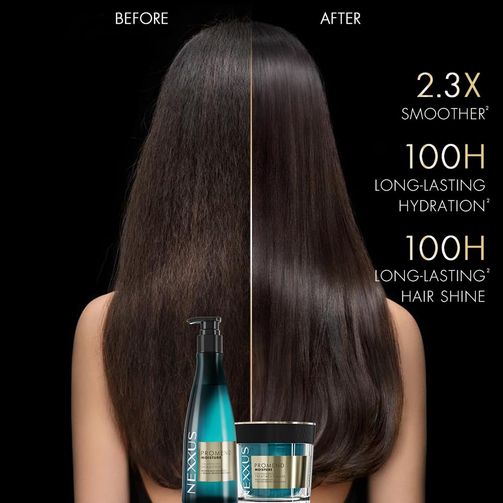 Nexxus Promend Repair Shampoo for Dry Hair, Sulfate-Free, 250ml