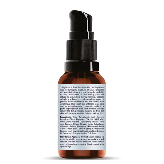 Nuerma Science Salicylic Acid Face Serum | Clear, Radiant Skin