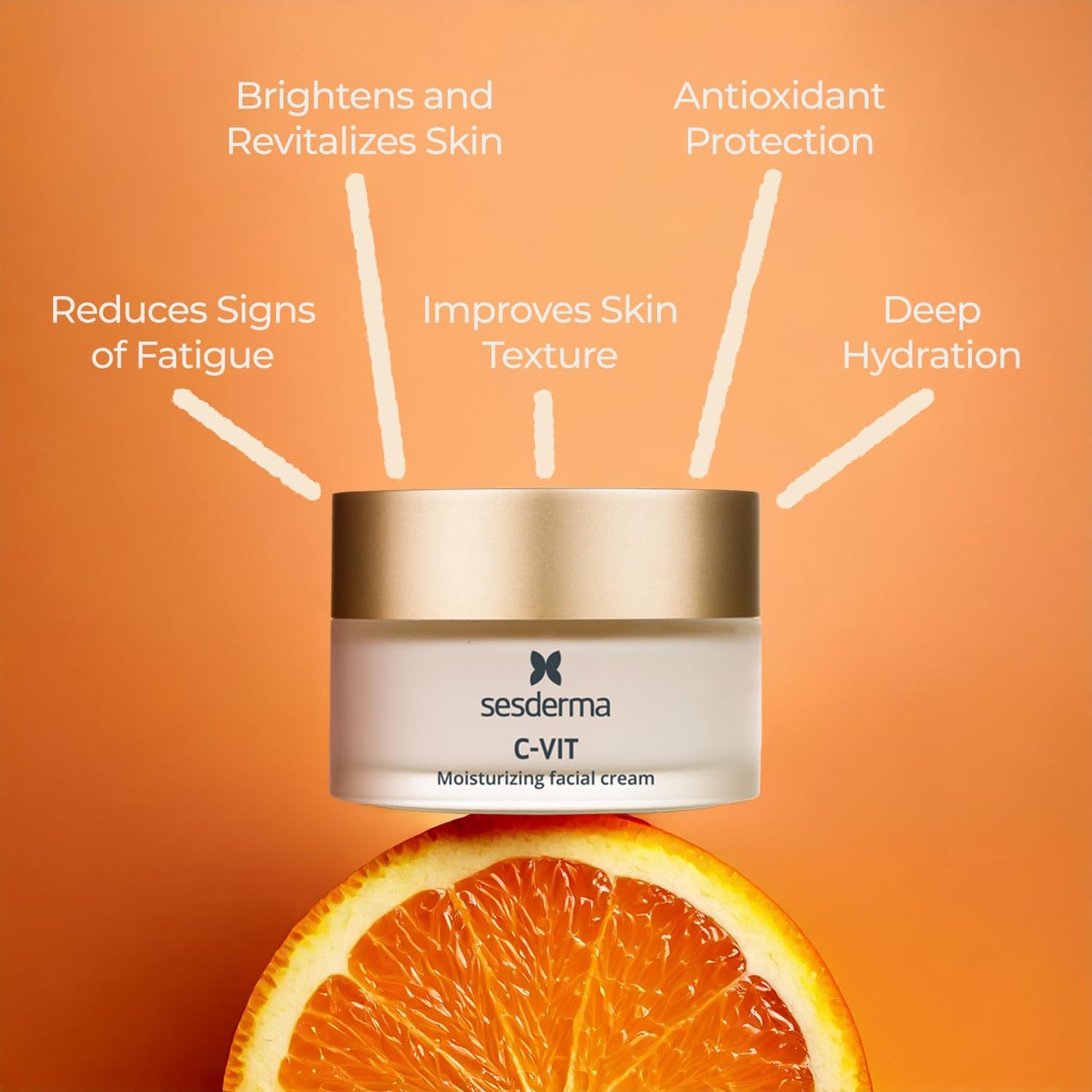 Sesderma C-Vit Moisturizing Facial Cream - 50ml