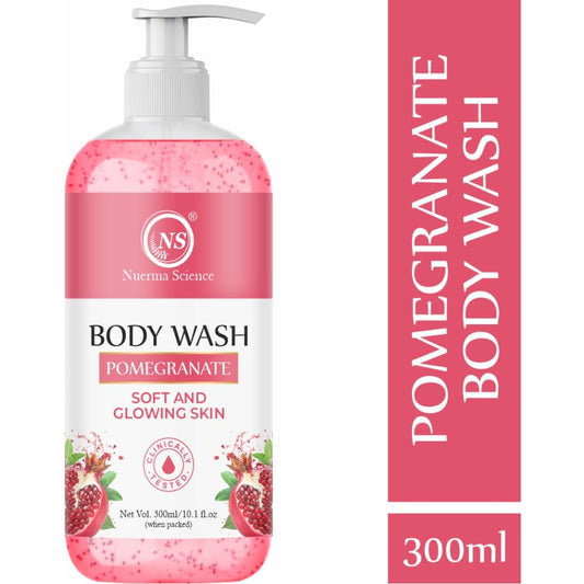 Nuerma Science Pomegranate Body Wash | For Soft & Glowing Skin