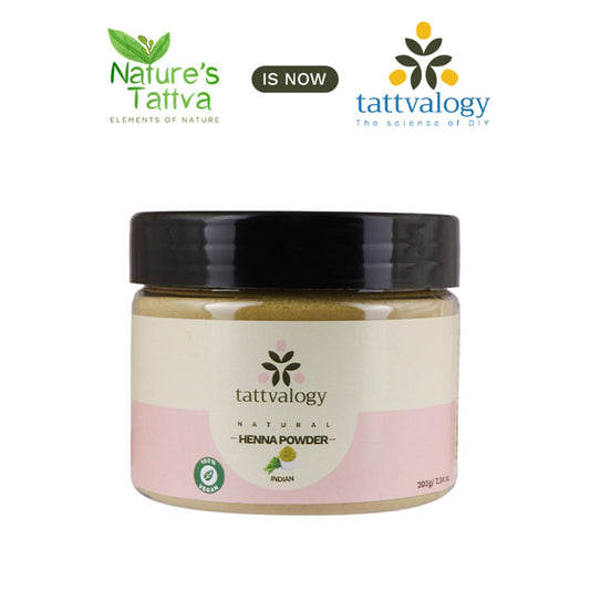 Tattvalogy Natural Henna Powder -From Rajasthan, Natural Hair Color & Conditioning for Healthy Hair