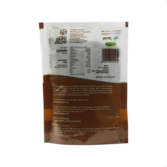Pure & Sure Organic Cumin Whole
