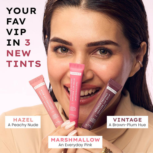 Hyphen Lip Balm Gift Kits | Juicy Lips Or Nothing Gift Kit | Gift Set Hamper for Women | Hydrating, Glossy Lip Balms | Lip Balm for winters | Gifting Anniversary, Birthday, Valentine, Raksha Bandhan Gifts for Women & Men| Tinted LipBalm for Women - 3X10g