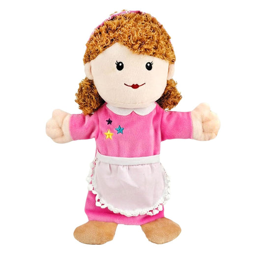 FunBlast Hand Puppet for Kids – Family Members Soft Hand Puppets for Kids Story Telling Toy for Kid, Hand Puppet Toy, Plush Hand Puppets Toys (Multicolor) (Daughter)