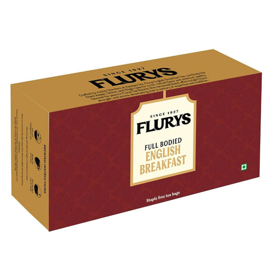 Flurys Distinctive English Breakfast Black Tea Bags