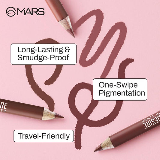 MARS Cosmetics MOCHA MUSE Lip Liner Combo