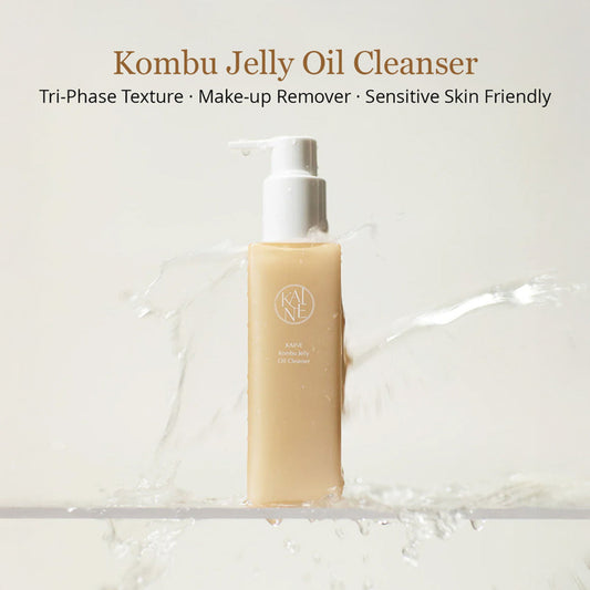 Kaine Kombu Jelly Oil Cleanser Removes Makeup, Sunscreen & Impurities