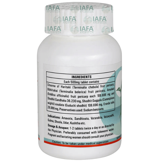 Iafa Ayuveda Sinhanad Guggulu Tablets