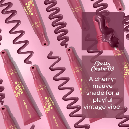 Faces Canada Peptide Gloss Lip Balm - Cherry Charm 03