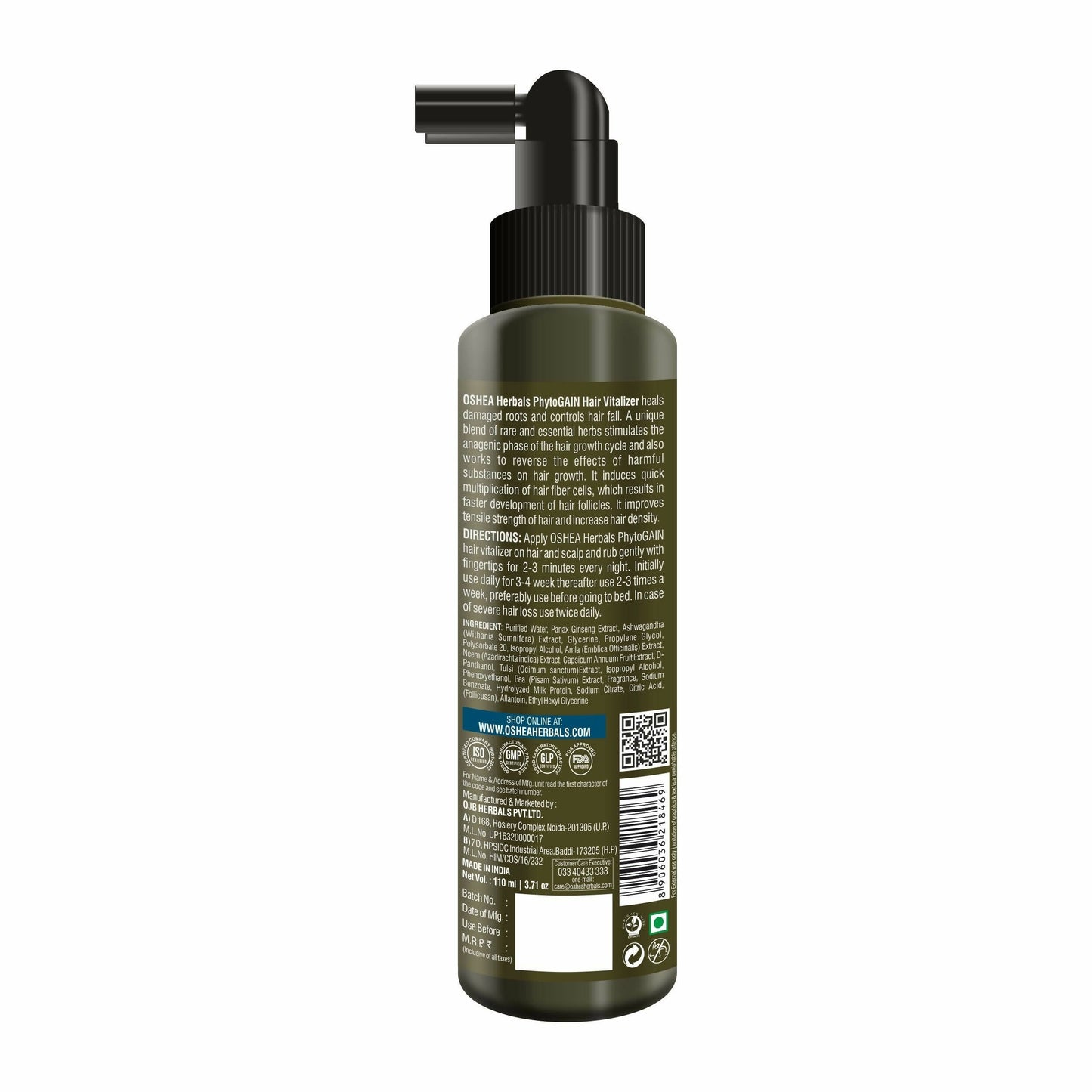 Oshea Herbals Phytogain Hair Vitalizer - Limited Time Offer
