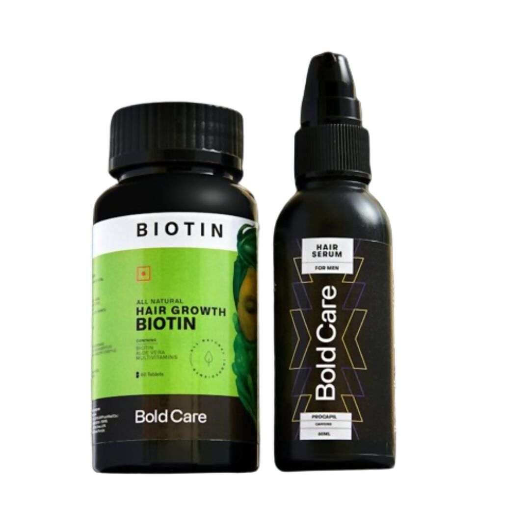 Two hair care products from Bold Care on a white background