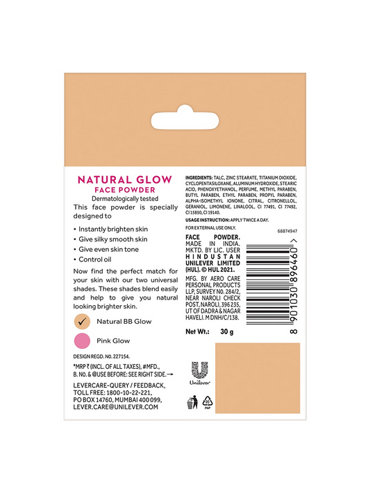 Ponds Oil Free Natural Glow Loose Face Powder - BB Glow
