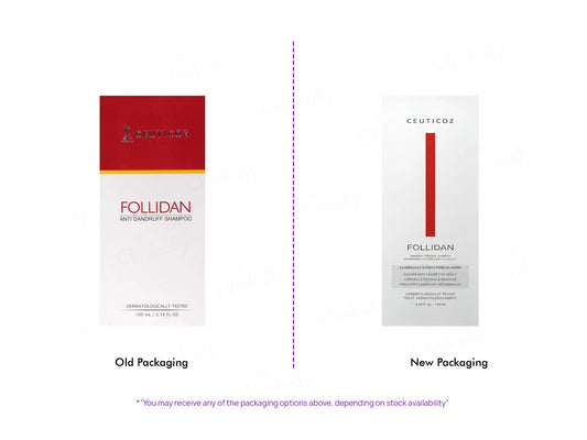 Ceuticoz Follidan Anti Dandruff Shampoo
