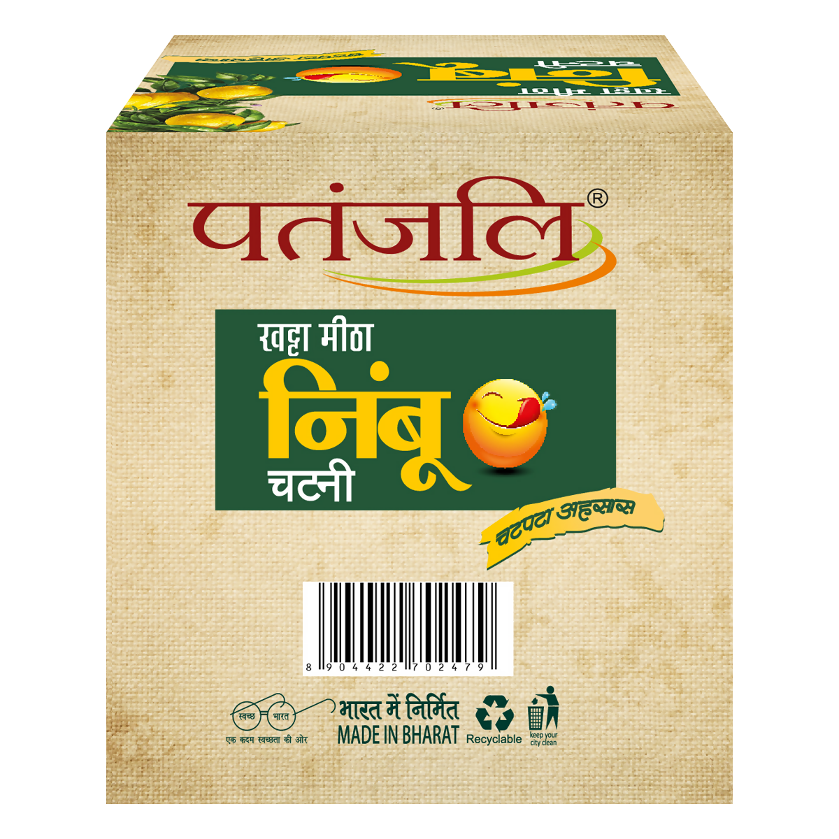 Patanjali Khatta Mitha Nimboo Chutney