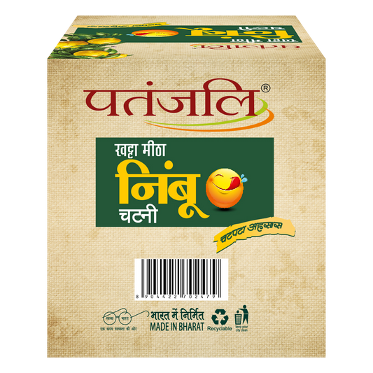 Patanjali Khatta Mitha Nimboo Chutney