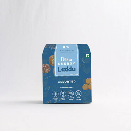 Dibha Assorted Laddu (Sugar-Free, Gluten-Free, 100% Natural, Vegan)