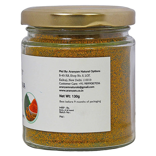 Aranyam Turmeric Spirulina Face Scrub