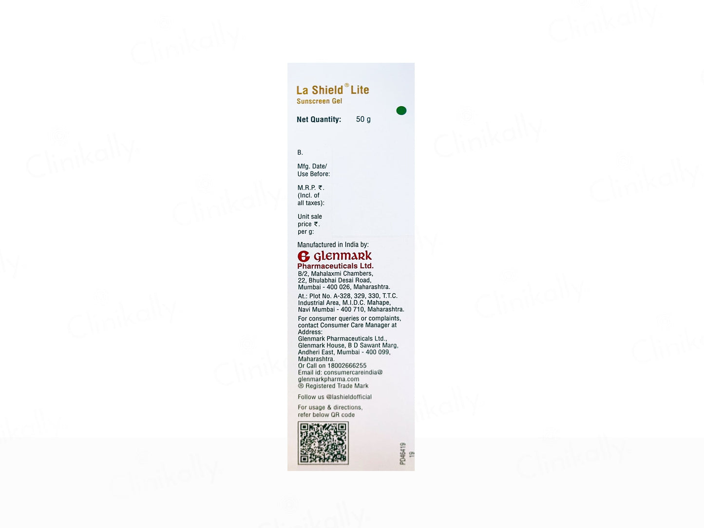 La Shield Lite Sunscreen Gel SPF 50+ PA+++