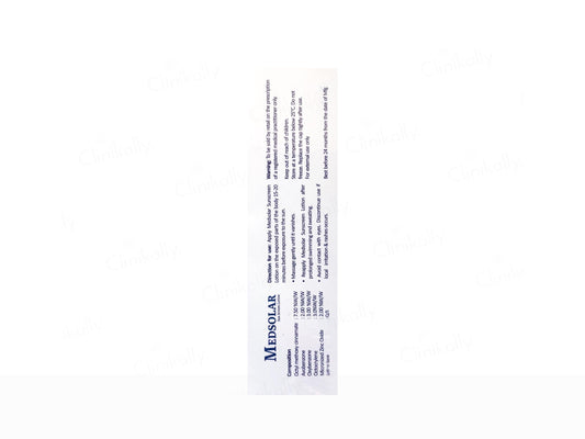 Medsolar Sunscreen SPF 50 PA+++