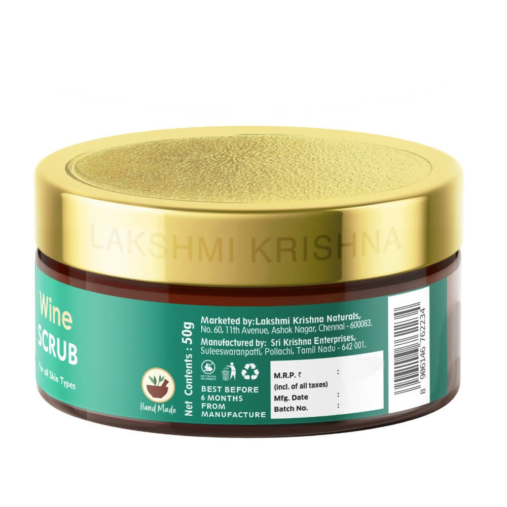 Lakshmi Krishna Naturals Wine Scrub