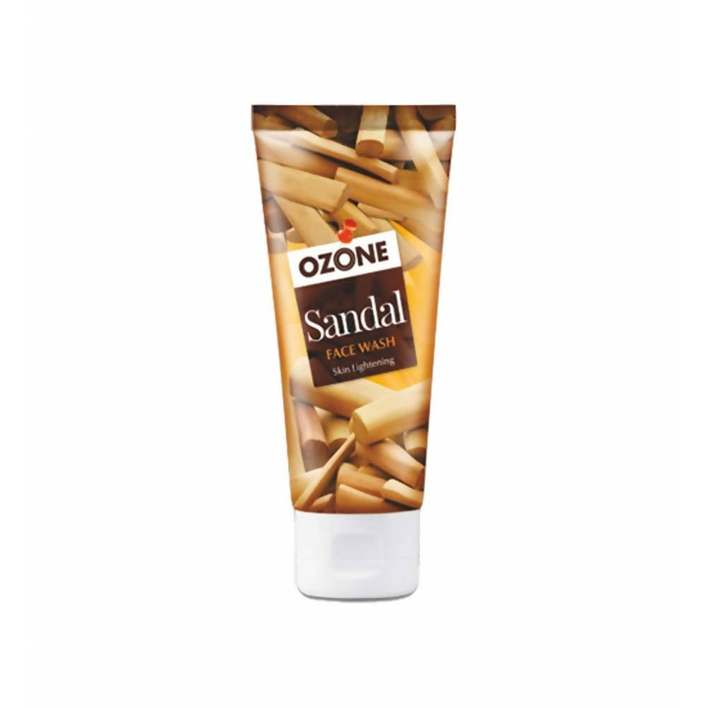 Ozone Sandal Face Wash tube on a white background