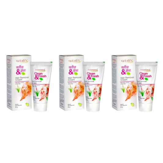 Patanjali Clean & Fresh Hair Removal Cream