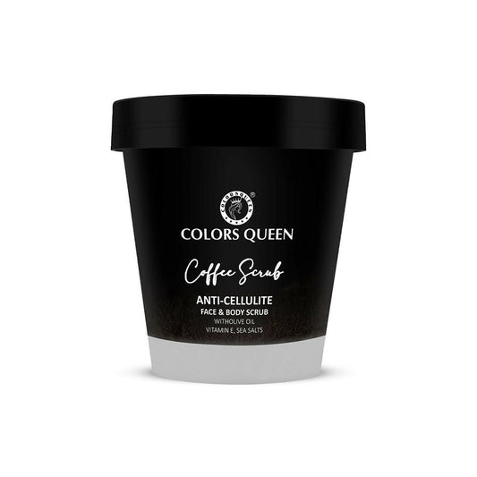 Colors Queen Anti-Cellulite Coffee Face & Body Scrub