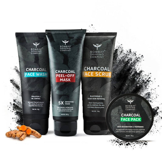 Bombay Shaving Company Charcoal FacialKit Starter With Super Foods