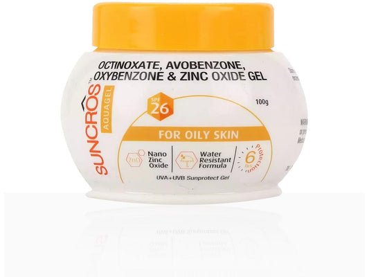 Suncros AquaGel Sunscreen SPF 26