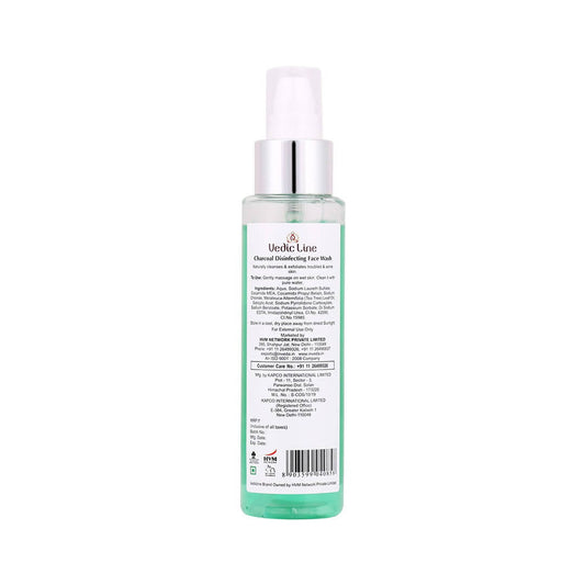 Vedic Line Active Charcoal Disinfecting Face Wash