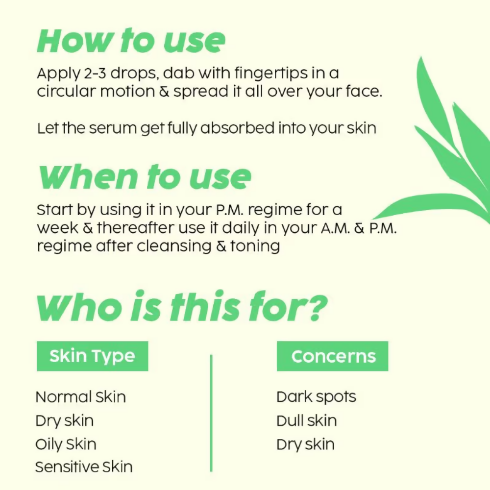 PLIX The Plant Fix Guava Shine Bright Dewy Serum
