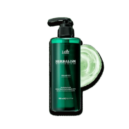 La'dor Herbalism Clarifying Shampoo - Hair Fall Control Korean Shampoo with 7 Herbs & 20 Amino Acids