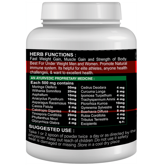 Sabates Mass Fuel Powder