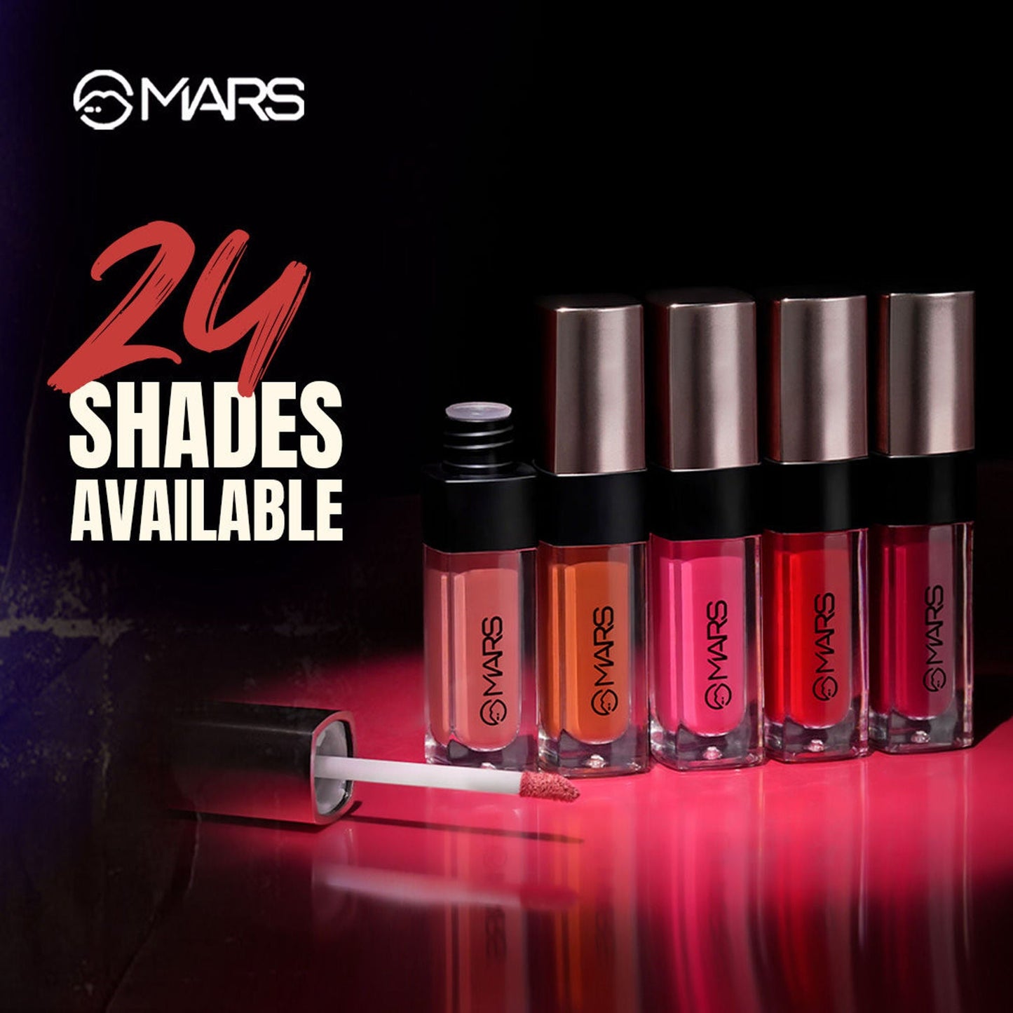 MARS Cosmetics Popstar Non Drying Liquid Mousse Lipstick - 13 Wild Chase