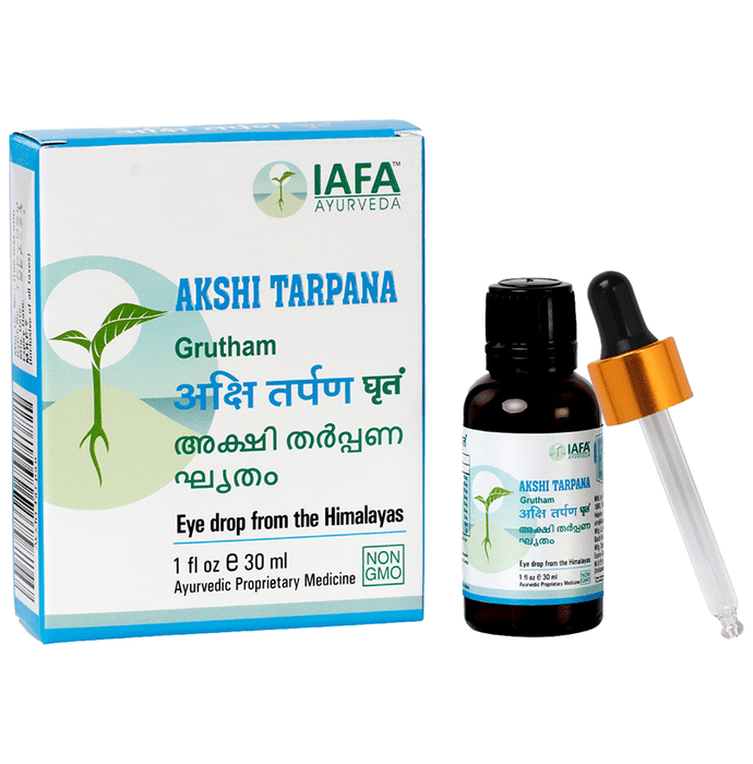 Iafa Ayuveda Akshi Tarpana Grutham Eye Drop