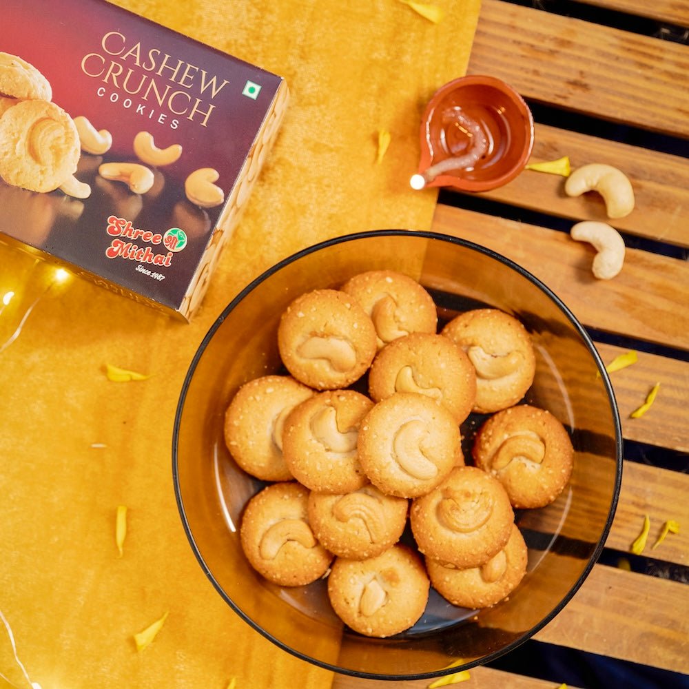 Shree Mithai Cashew Crunch Cookies