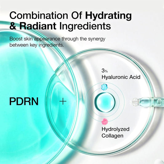 Anua Pdrn Hyaluronic Acid Capsule 100 Serum with Collagen For Plump, Dewy, Radiant Glass Skin