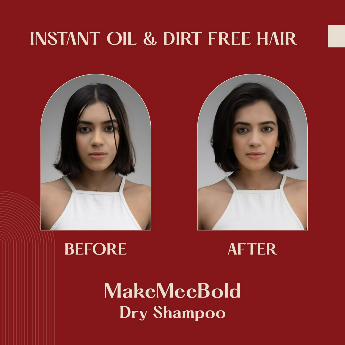 Urban Yog Makemeebold Dry Shampoo Spray For Women