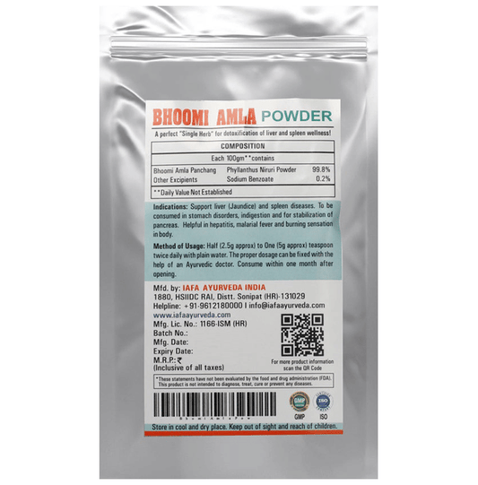 Iafa Ayuveda Bhoomi Amla Powder